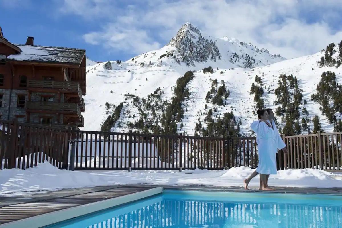 Arc 1950 Appartement Skis Aux Pieds Les Arcs  外观 照片
