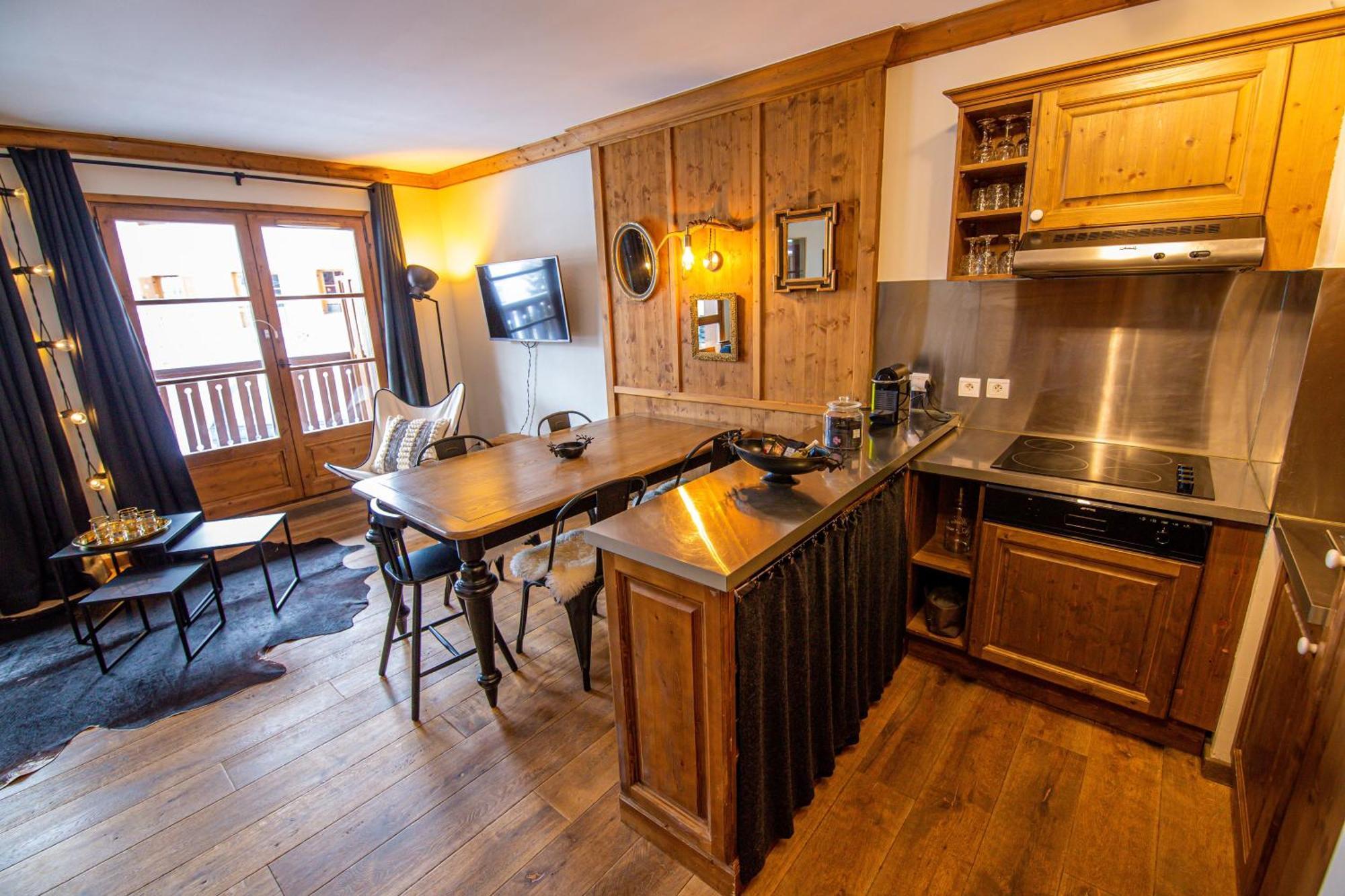 Arc 1950 Appartement Skis Aux Pieds Les Arcs  外观 照片